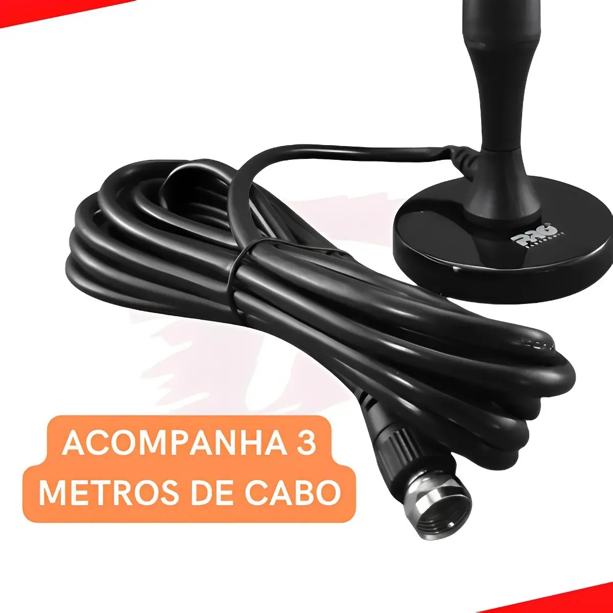 Antena Proeletronic Prohd-2400 3m Interna/Externa — foto 2