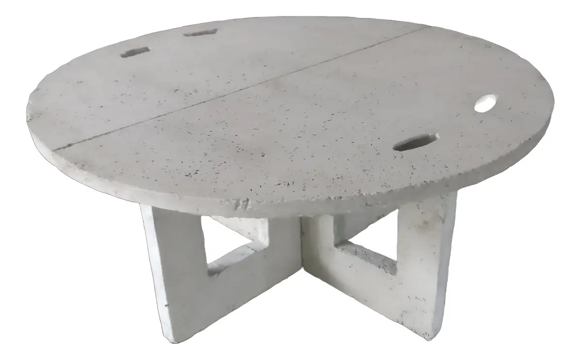 Base Suporte Proscimento 1000L Concreto Pré-moldado