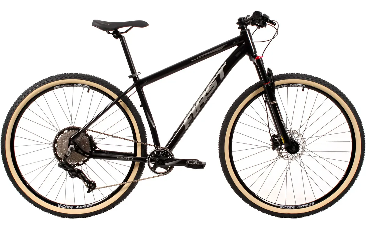 Bike First Smitt Aro 29 12v com Freios Hidráulicos e Suspensão Trava