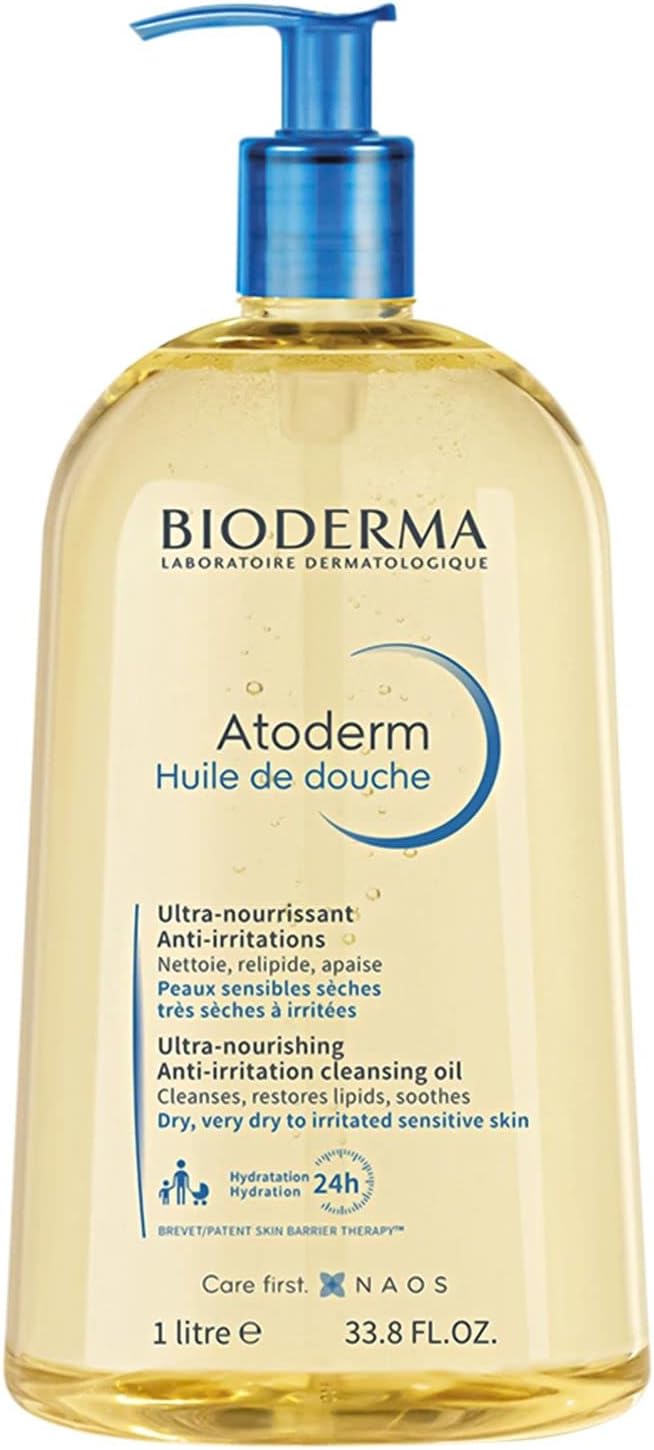 Bioderma Atoderm Óleo de Banho - Higiene Hidratante Diária 1L
