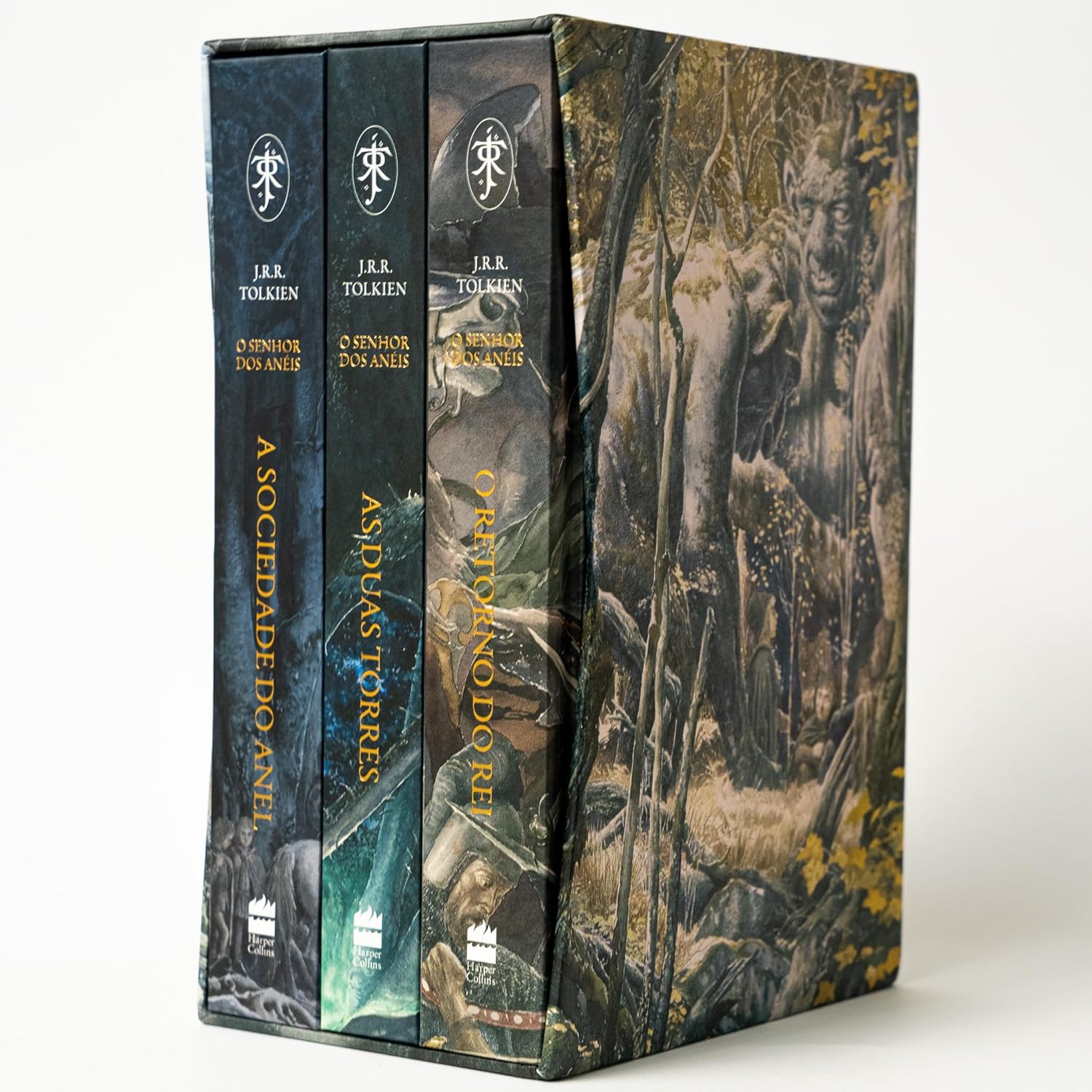Box Trilogia O Senhor dos Anéis - J.R.R. Tolkien - Ilustrações de Alan Lee