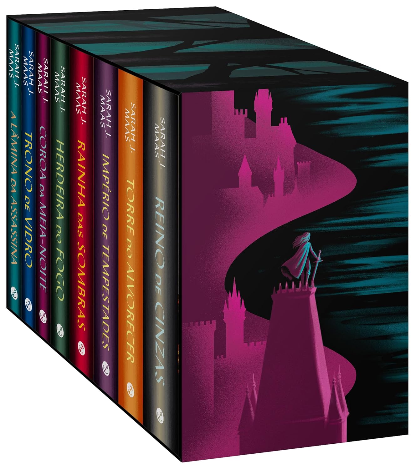 Box Trono de Vidro - Sarah J. Maas - Galera — foto 2