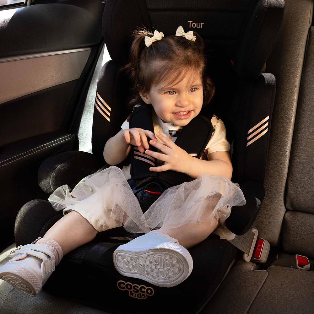 Cadeirinha Cosco Kids Tour 9 a 36 Kg Preto Bronze — foto 5