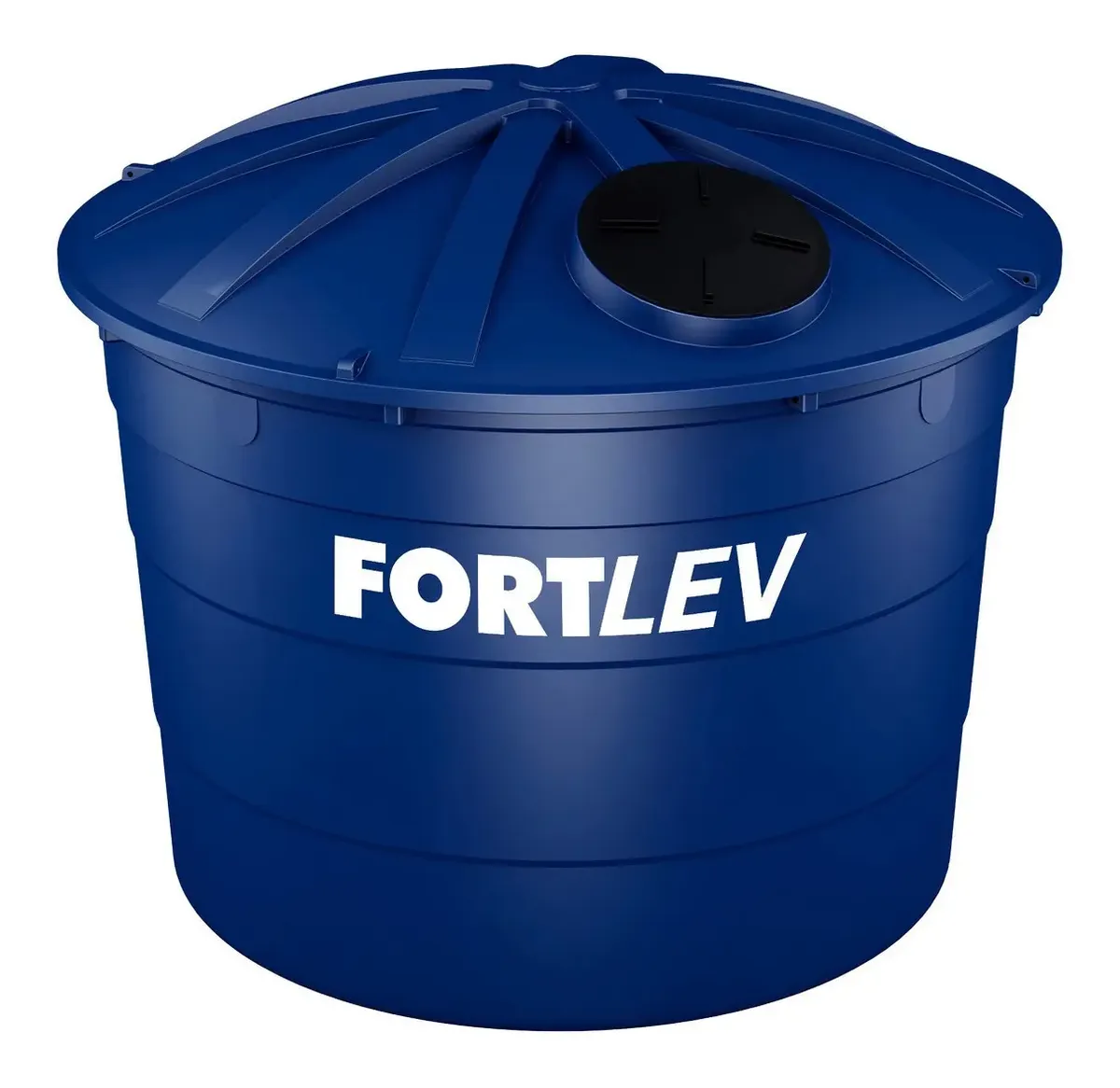 Caixa d'água Fortlev 7500L Vertical Polietileno Azul Reservatórios — foto 2