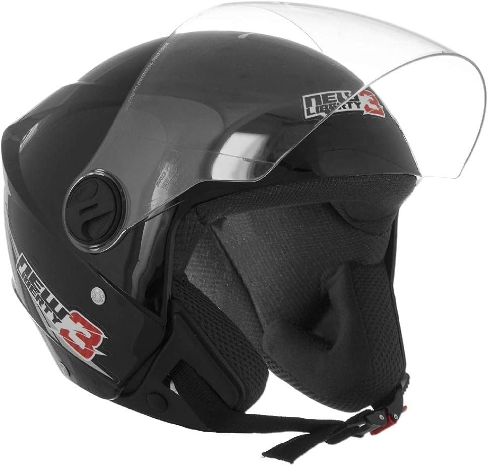 Capacete Aberto Pro Tork New Liberty 3 Solid Preto - Tam. 58