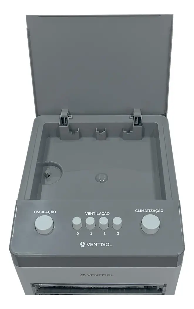 Climatizador Ventisol CLI 6L Branco e Cinza 75W — foto 4