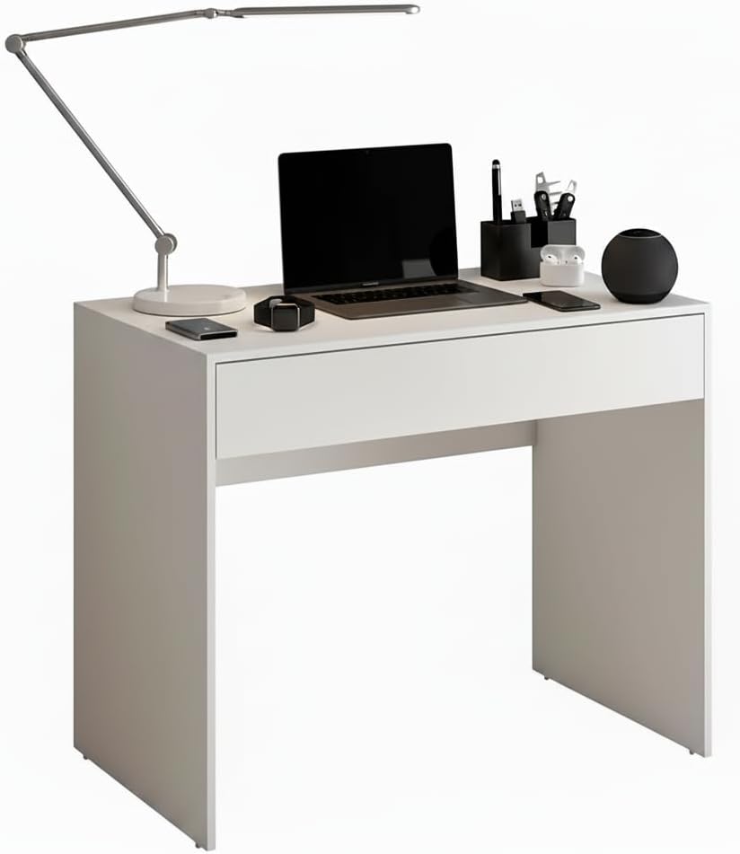 Escrivaninha Multifuncional Compacta Branco — foto 5