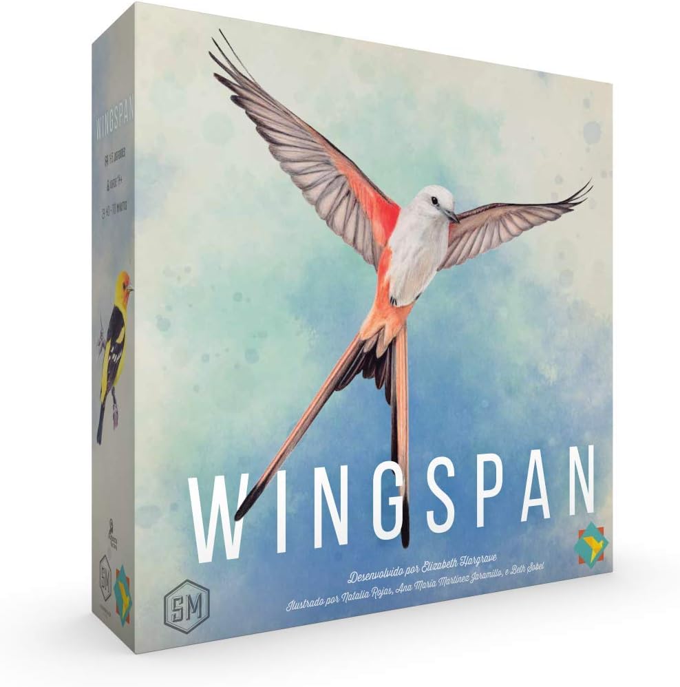 GROK Wingspan - Jogo de Tabuleiro de Construção de Motores