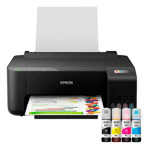 Impressora Epson EcoTank L1250 Wi-Fi Bivolt com Refil de Tinta T544