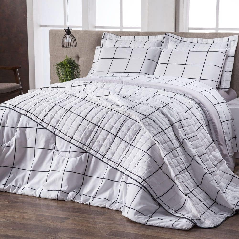 Jogo de Cama Marina Enxovais Classic 160 Fios - Branco — foto 2