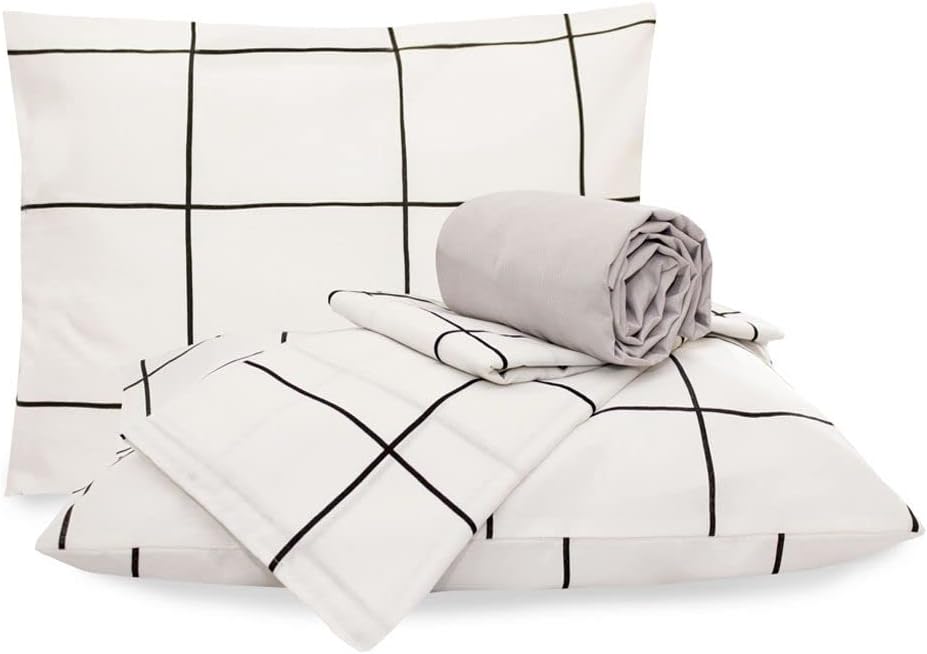 Jogo de Cama Marina Enxovais Classic 160 Fios - Branco