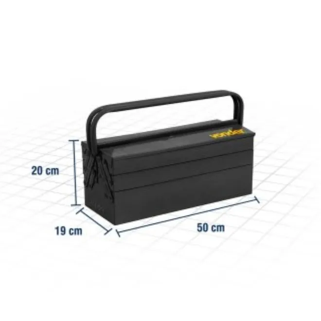Caixa de Ferramentas 50x19x20cm 5 Gavetas - Vonder — foto 4