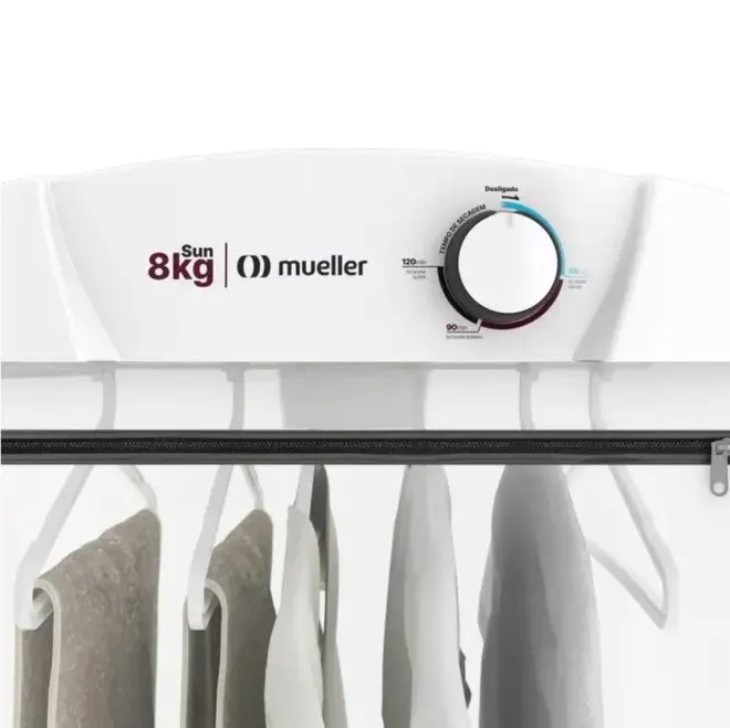 Secadora de Roupa Mueller Sun 8Kg - Branca — foto 4