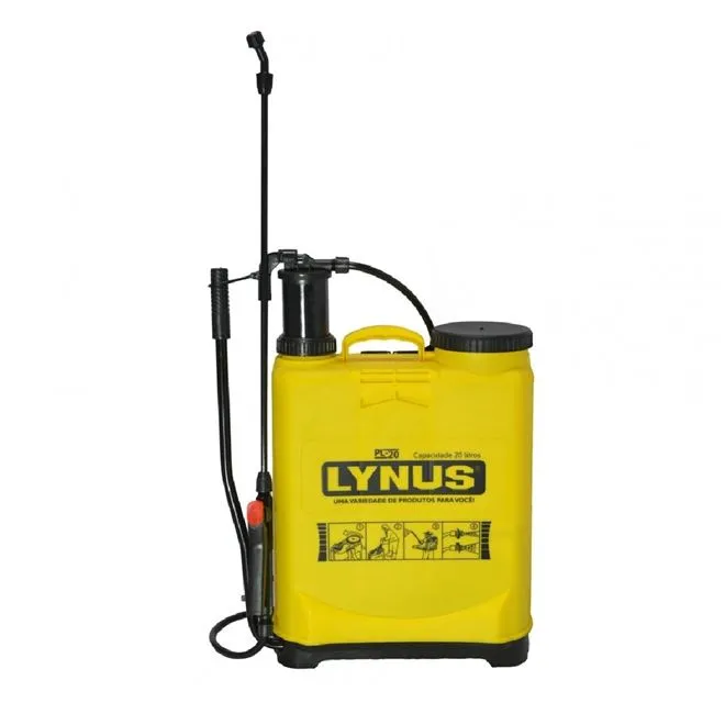 Pulverizador Costal Manual Agrícola LYNUS PL-20 20 Litros