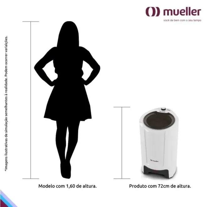Centrífuga de Roupas Fit 15kg - Mueller — foto 4