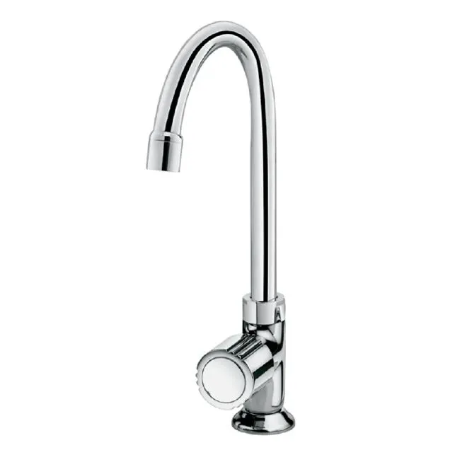 Torneira Docol para Cozinha Mesa Bica Alta 1/4 de Volta Cromado