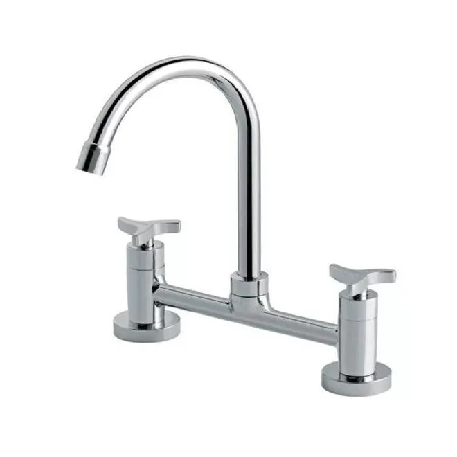 Misturador Para Cozinha De Mesa Trio Cromado - DOCOL