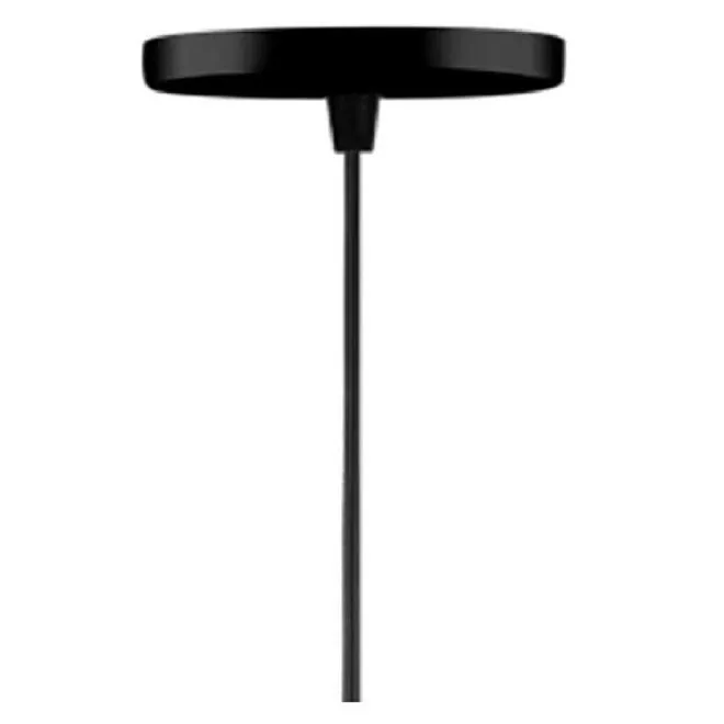 Luminária Pendente Krist em Madeira para 1 Lâmpada Bivolt Preto - Vesper