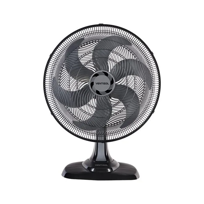 Ventilador de Mesa Ventisol Turbo 50cm Oscilante Preto