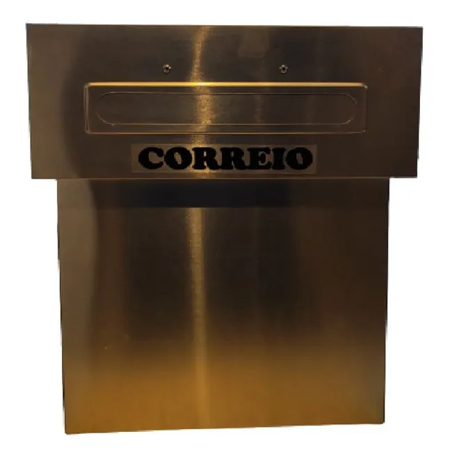 Caixa de Correio Alumínio Tipo Revista 35x27x12 - ZOLDE