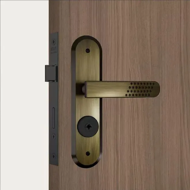 Fechadura Porta Externa Tetra 1800/21 Espelho Antique - STAM