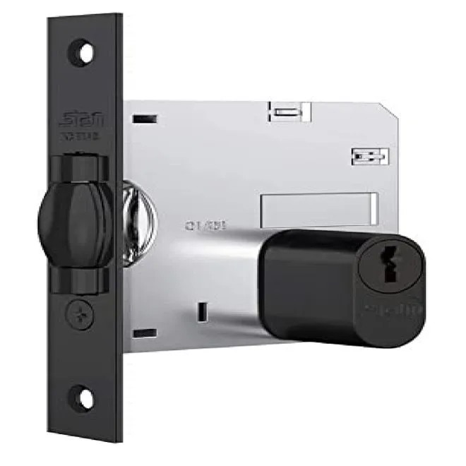 Fechadura Pivotante 1005 Rolete Quadrado Black - STAM — foto 4