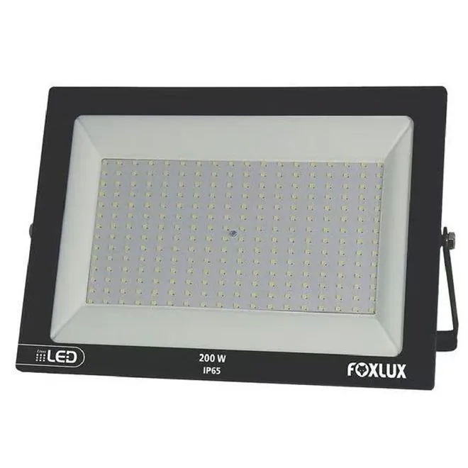Refletor LED 200W 6500K Luz Branca Bivolt IP65 - Foxlux