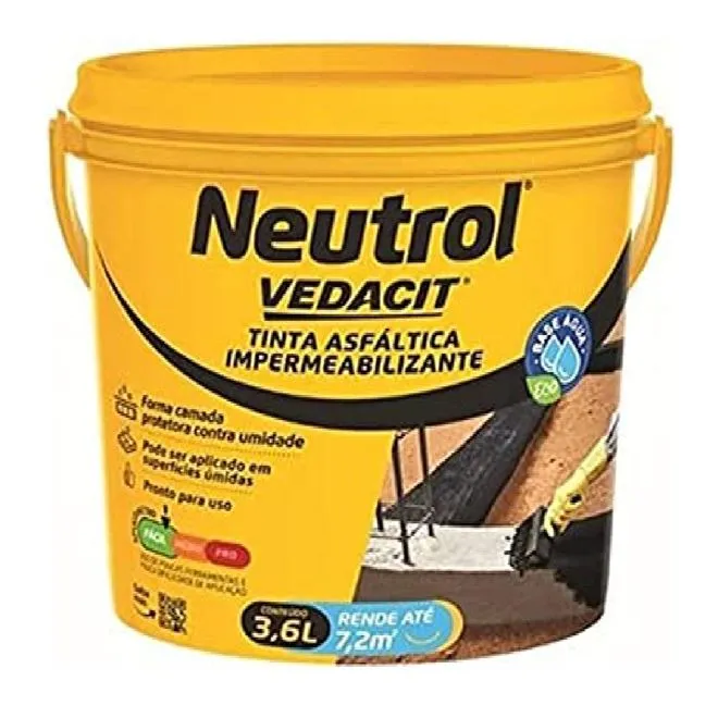 Neutrol à Base d'Água 3,6kg - VEDACIT