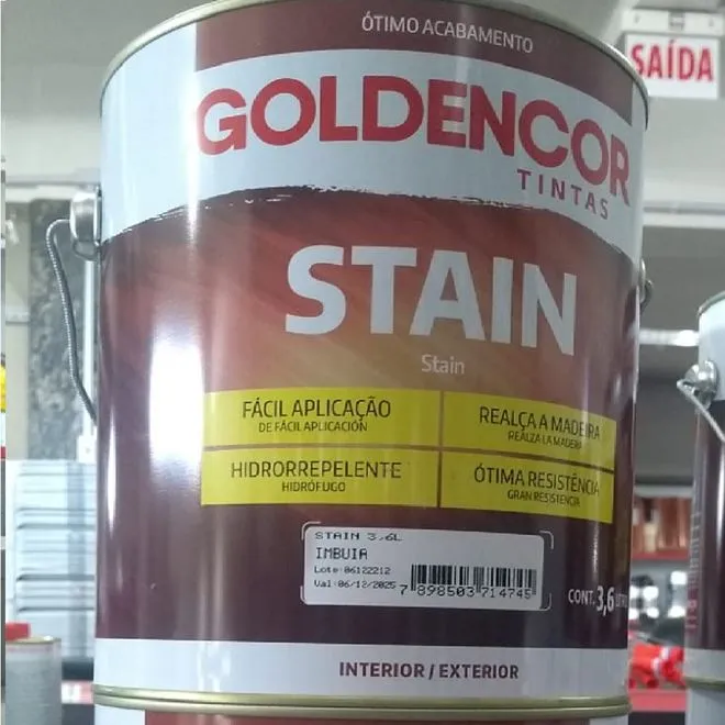 Stain 3,6L Imbuia - GoldenCor