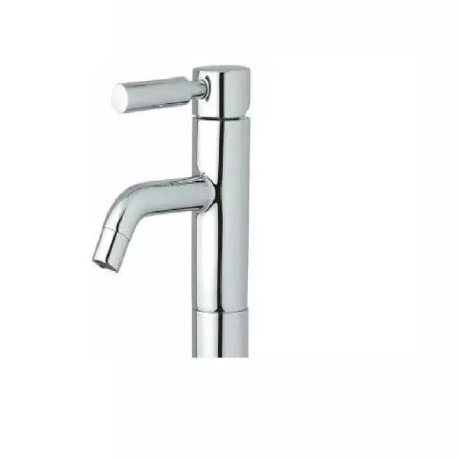 Misturador monocomando para lavatório baixo mesa 2875 titânio cromado - PERFLEX