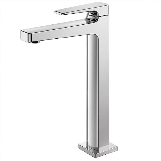 Torneira para Lavatório de Mesa Bica Alta Lift Cromada - DOCOL