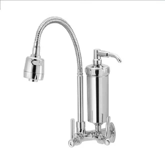 Torneira de Cozinha de Parede Bica Móvel CLIUS