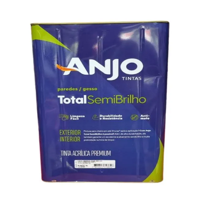 Tinta Acrílica Total Semi Brilho Premium 18L Marfim - ANJO