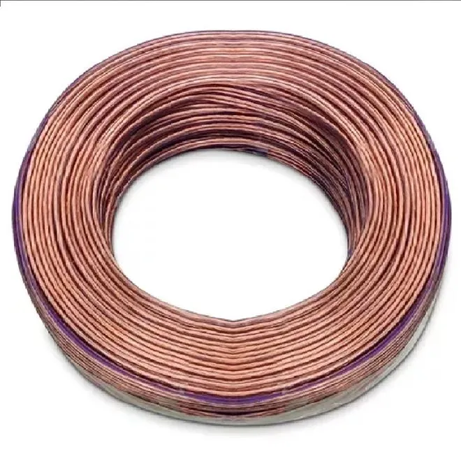 CORFIO Fio cristal 2X1,50MM para som - 100 metros
