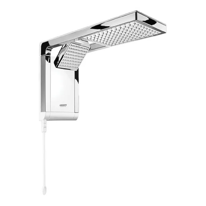 Chuveiro Elétrico Lorenzetti Acqua Duo 7800W 220V Branco Cromado