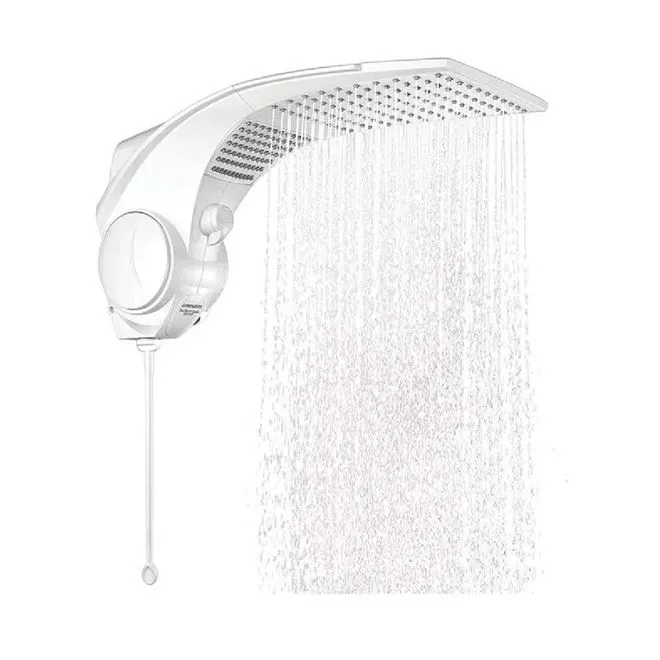 Chuveiro Eletrônico Lorenzetti Duo Shower Quadra Branco 7500W 220V