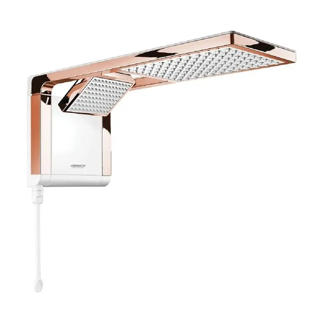 Chuveiro Lorenzetti Acqua Duo Ultra 7800W 220V Branco/Rose Gold