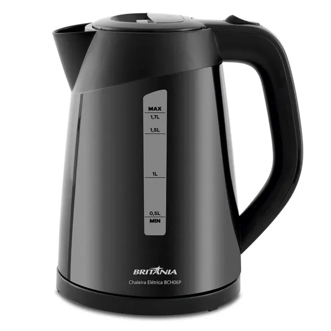 Jarra elétrica Britânia BCH06P 1,7L 220V preta