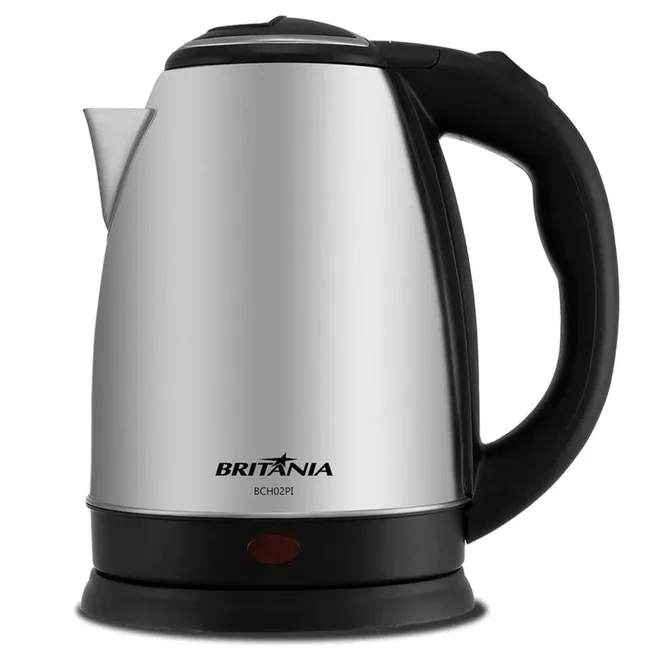 Chaleira Elétrica Britânia BCH02PI 1,8L Prata