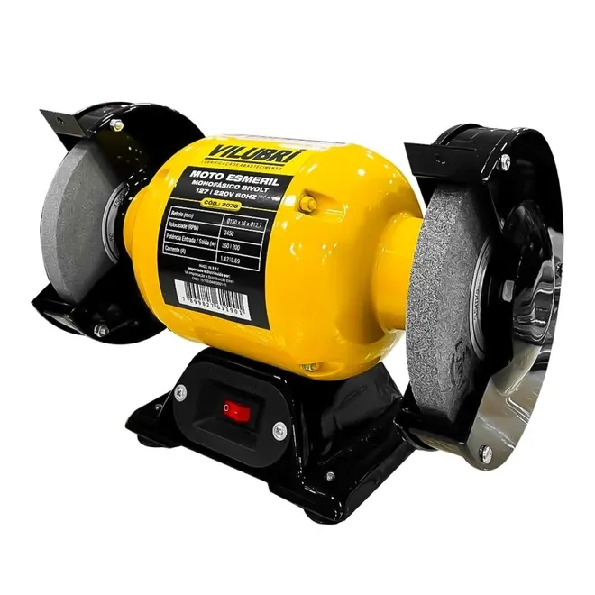 Moto esmeril Vilubri monofásico 220V 360W