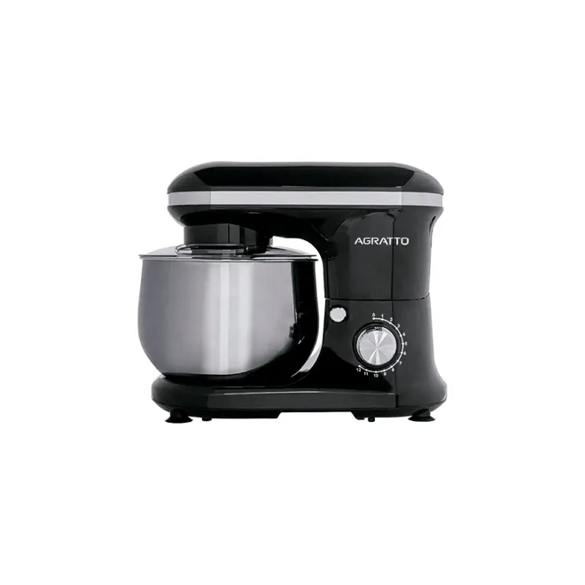 Batedeira Planetária Agratto Supremma Preta 5 Litros 700W 220V