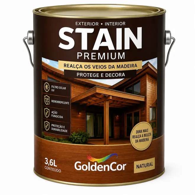 Stain Natural 3,6L - GoldenCor