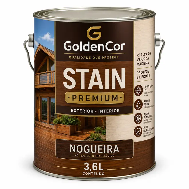 Stain Nogueira 3,6L GoldenCor