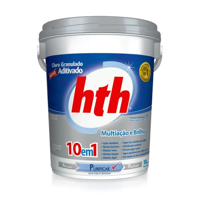 Cloro Aditivado Mineral Brilliance 10em1 10KG HTH