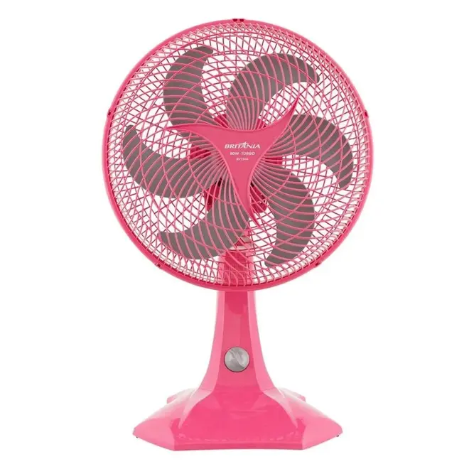Ventilador Britânia Maxx Force 60W BVT304 Rosa