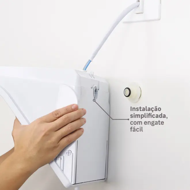 Ducha Eletrônica Zagonel Ducali 220V 7500W Branco — foto 6