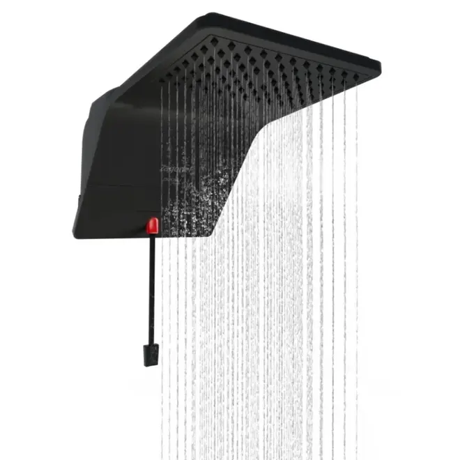 Ducha Eletrônica Zagonel Ducali 220V 7500W Preto