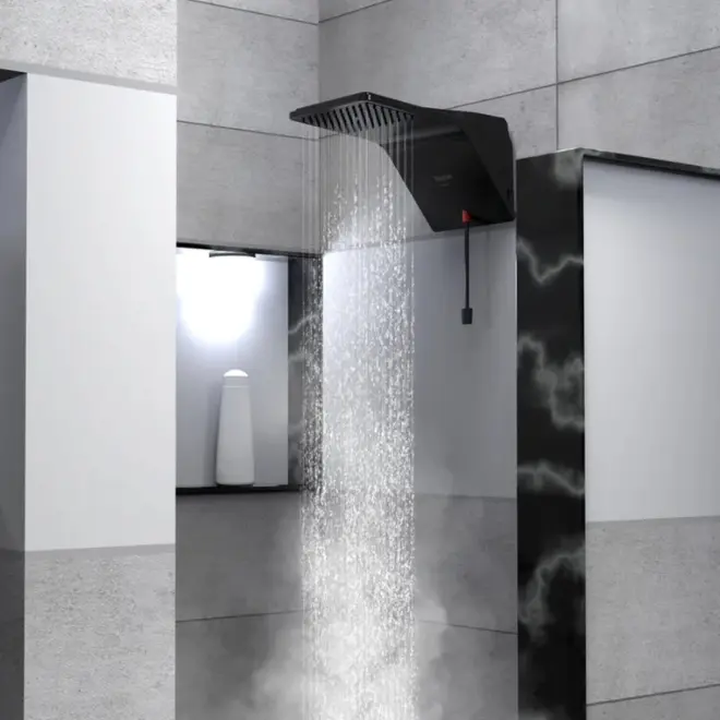 Ducha Eletrônica Zagonel Ducali 220V 7500W Preto — foto 3
