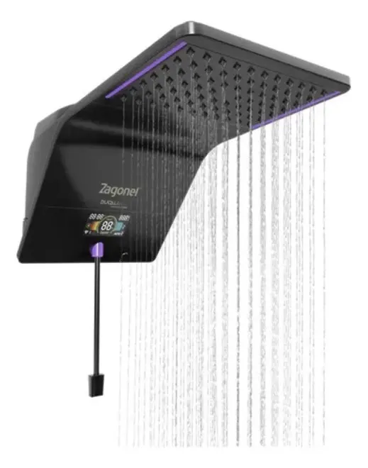 Ducha Zagonel Ducali Premium Eletrônica PR 220V 7500W Digital Black