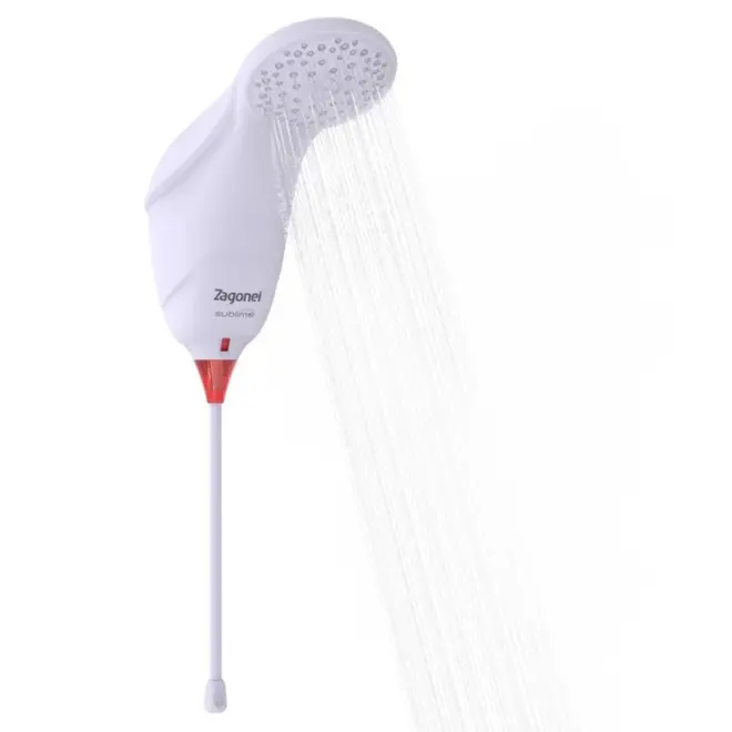 Ducha Sublime Eletrônica Zagonel 7500W 220V Branco